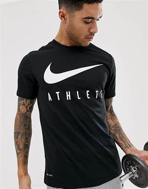 schwarzes nike tee asos
